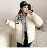 Female Solid Thickening Warm Jackets