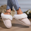 Cozy  Winter Fur Indoor Slippers Toe Comfort House Shoes