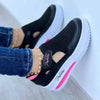 Summer Breeze Mesh Platform Sandals - Women's Casual Sneakers