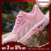 Women Running Shoes Ladies Breathable Sneakers Mesh Air Cushion Tennis Women's Sports Shoes Outdoor Lace Up Training Shoes